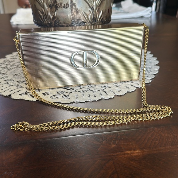 Christian Dior Limited Edition Minaudiere lipstick clutch with chain strap - Picture 1 of 9